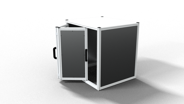 IPS Machine Enclosure Bifold Doors