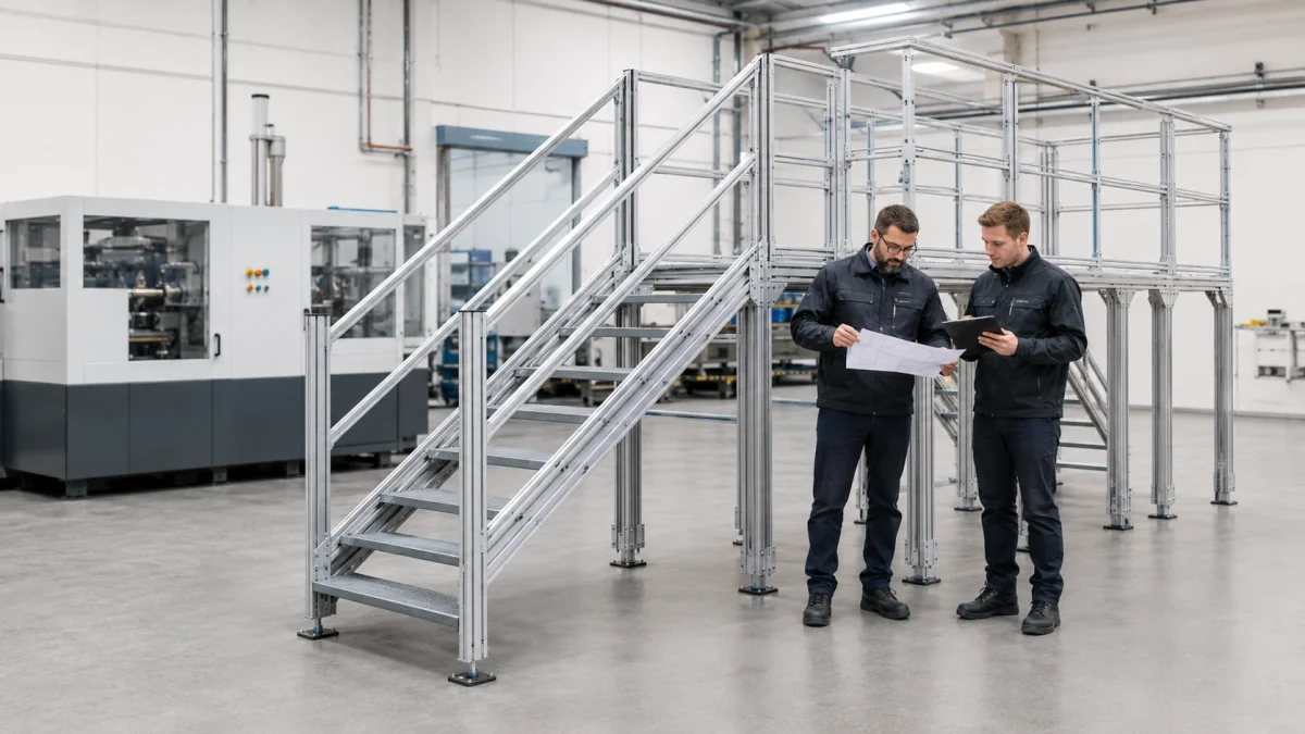Engineering Support for Stairs and Platforms
