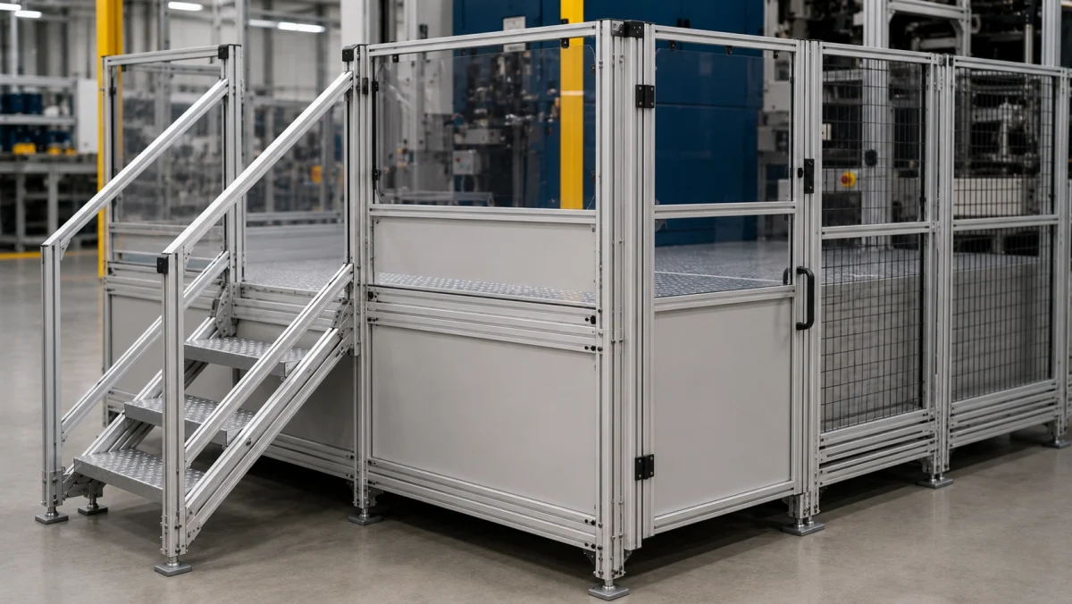 Guard Rails, Panels, Doors, and Related Components